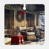 Our New Home First Home Photo Ornament  メタルオーナメント (裏面)