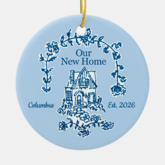 Our New Home graphic ornament セラミックオーナメント