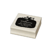 Our New House Address Announcement Garden ラバースタンプ (スタンプ)