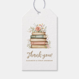 Our Next Chapter Storybook Baby Shower Thank You ギフトタグ