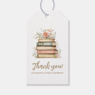 Our Next Chapter Storybook Baby Shower Thank You ギフトタグ