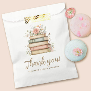 Our Next Chapter Storybook Baby Shower Thank You フェイバーバッグ
