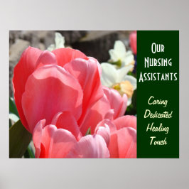 Our Nursing Assistants art prints Caring Healing ポスター