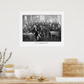 Our Presidents 1789 - 1881 ポスター (キッチン)