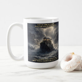 Our refuge & strength コーヒーマグカップ