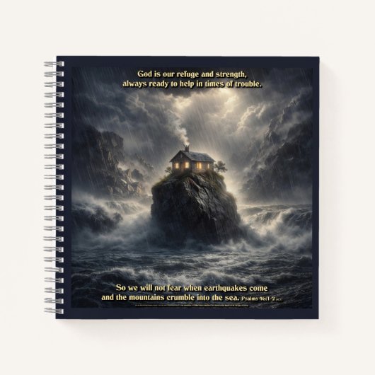 Our refuge & strength ノートブック (正面)
