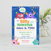Our Silly Little Monster Birthday  招待状 (スタンド正面)