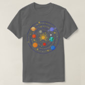 Our Solar System Science Education - Cosmology Con Tシャツ (デザイン正面)