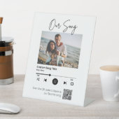 Our Song Wedding Reception Scan QRコードテーブル 台座サイン (インサイチュ)