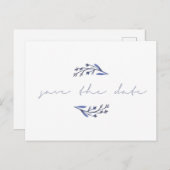 OUR STORY日付はがきを保存 案内ポストカード (正面/裏面)