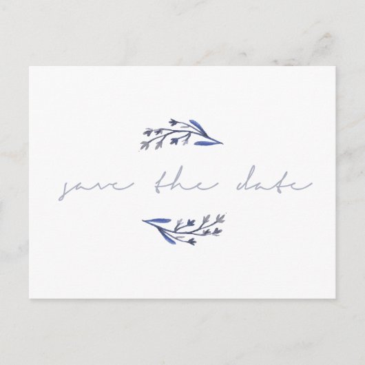 OUR STORY日付はがきを保存 案内ポストカード (正面)