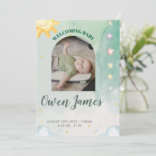 Our Sweet Baby Has Arrived 招待状 (スタンド正面)