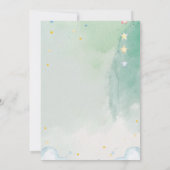 Our Sweet Baby Has Arrived 招待状 (裏面)