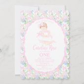 Our Sweet Doll プレピー グランドミレニアル フラワーズ 招待状 (正面)