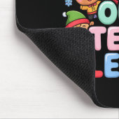 Our Team Sleighs Christmas Santa And Xmas Party Sq マウスパッド (コーナー)