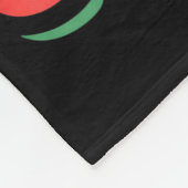 Our Team Sleighs Funny Christmas Reindeers Xmas フリースブランケット (角)