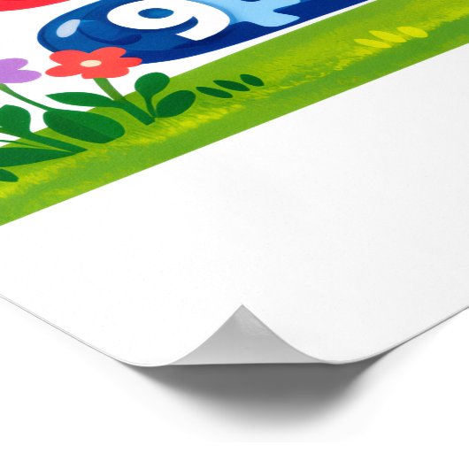 Our Ten Classroom Values Poster ポスター (角)