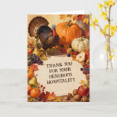 Our Thanksgiving Thank You Card カード (黄色い花)