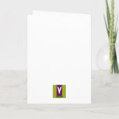 Our Thoughts are with You - modern カード (裏面)