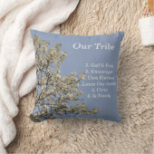 Our Tribe、Uplifting、KIndness、勇気付けられる クッション (ブランケット)