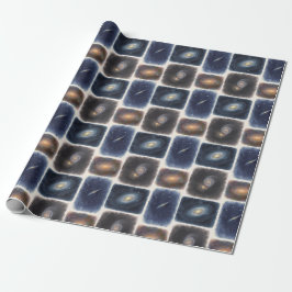 Our Watercolor Universe Wrapping Paper ラッピングペーパー