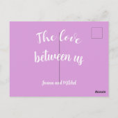 Our wedding ポストカード (裏面)