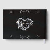 Our Wedding Guest Book - Black ゲストブック (裏面)