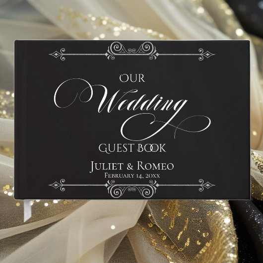Our Wedding Guest Book - Black ゲストブック