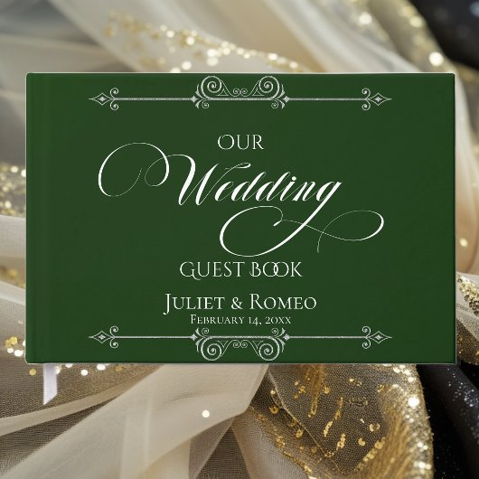 Our Wedding Guest Book - Emerald ゲストブック