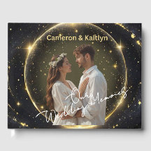 Our Wedding Memories – Elegant Black and Gold Cust