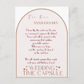 Our Wedding Time Capsule アドバイスカード (正面)