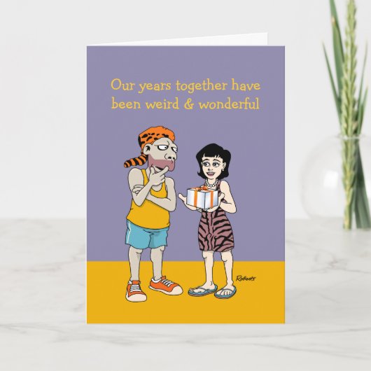 Our Years Together Anniversary Card カード (正面)