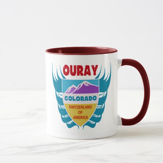 Ouray、コロラド州 マグカップ (右)