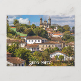 Ouro Preto、Minas Gerais、ブラジル ポストカード