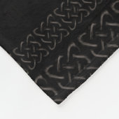 OuroborosおよびrunesとのVegvisir フリースブランケット (角)