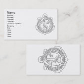 Ouroboros 名刺 (正面/裏面)