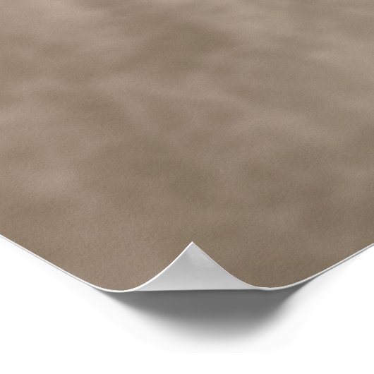 Ouroboros Celtic Knot with Tree of Life Sepia ポスター (角)