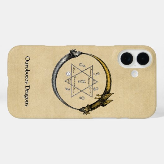 Ouroboros Dragonsの名前 Case-Mate iPhoneケース (裏面 (横))