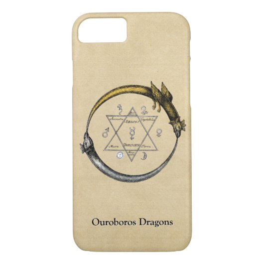Ouroboros Dragonsの名前 Case-Mate iPhoneケース (裏面)