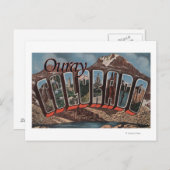 Ourray, ColoradoLarge Letter ScenesOurray, CO ポストカード (正面/裏面)