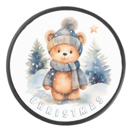 Ours en peluche dans la forêt, personnalisé アイスホッケーパック
