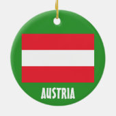 OUSTRIA*クリスマス装飾 セラミックオーナメント (裏面)