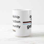 Out2getherロゴマグ コーヒーマグカップ (中央)