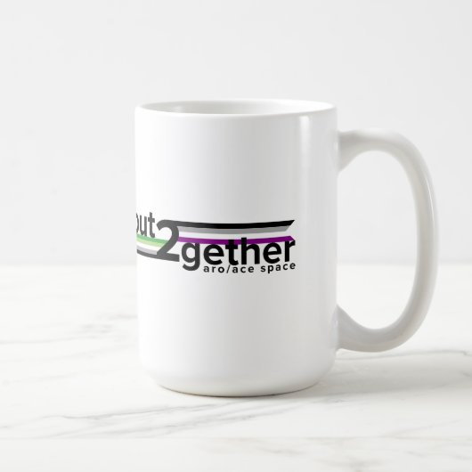Out2gether Aro/Ace宇宙mag コーヒーマグカップ (右)