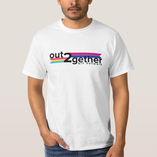 Out2gether Bi+ネットワークTシャツ Tシャツ (正面)