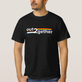 Out2gether Tシャツのダークカラー Tシャツ
