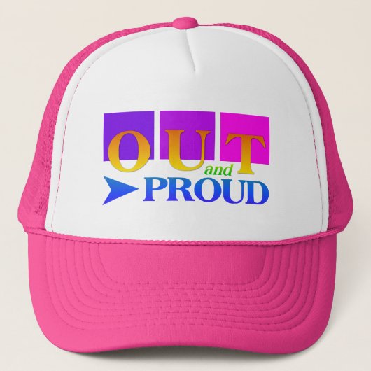 OUT & 誇りを持ったhat – 色を選択 キャップ (正面)
