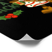 Out Here Lookin' Like A Snack Debbie Cakes Christm ポスター (角)