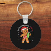 Out Here Looking Like A Snack Funny Boujee Xmas Gi キーホルダー (正面)