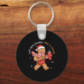 Out Here Looking Like A Snack Funny Boujee Xmas Gi キーホルダー (正面)